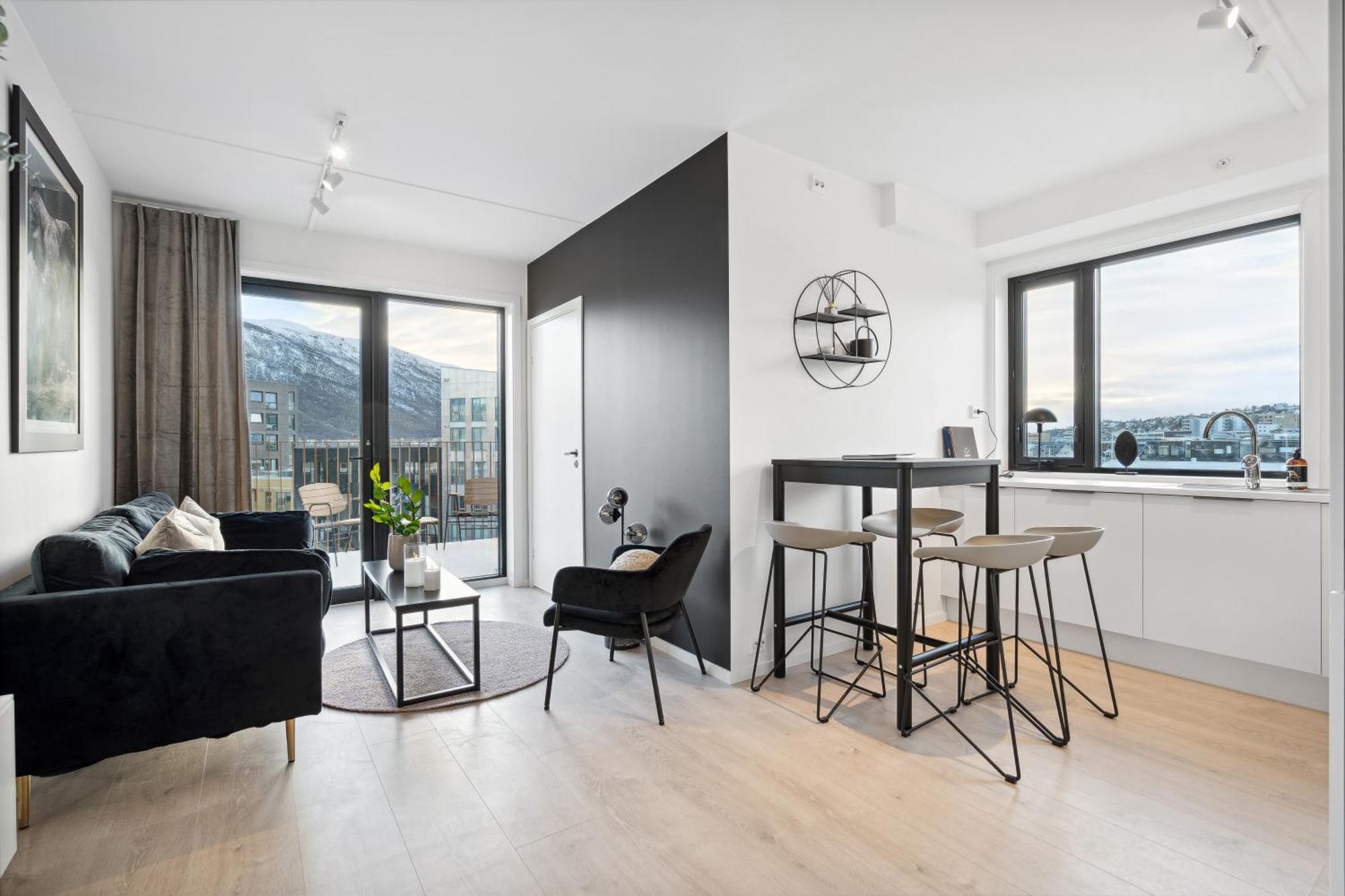 Totalapartments Vervet Gjoa, Brand New Apartments Tromso Luaran gambar